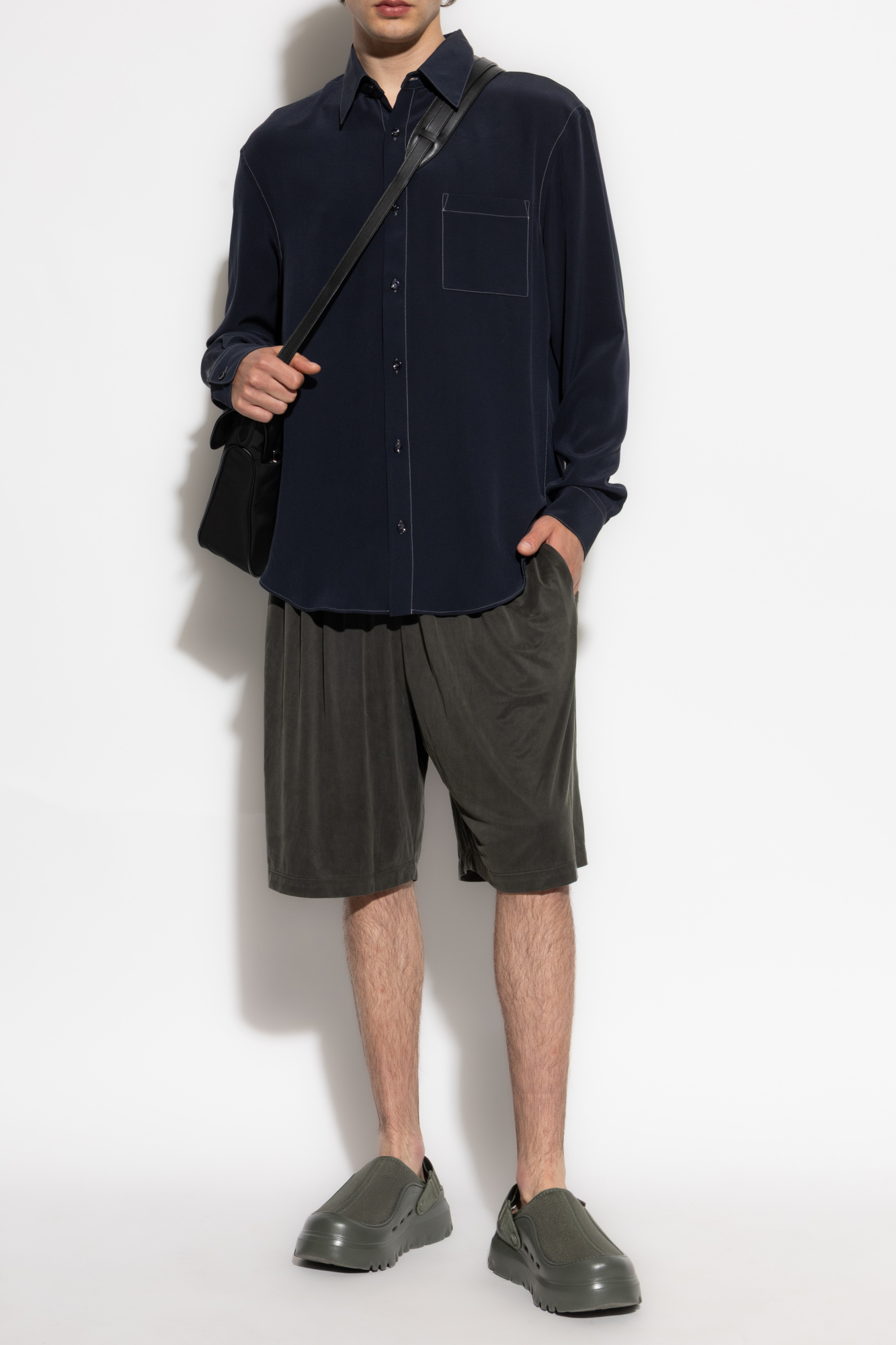 Giorgio Armani Silk shirt | Men's Clothing | Vitkac